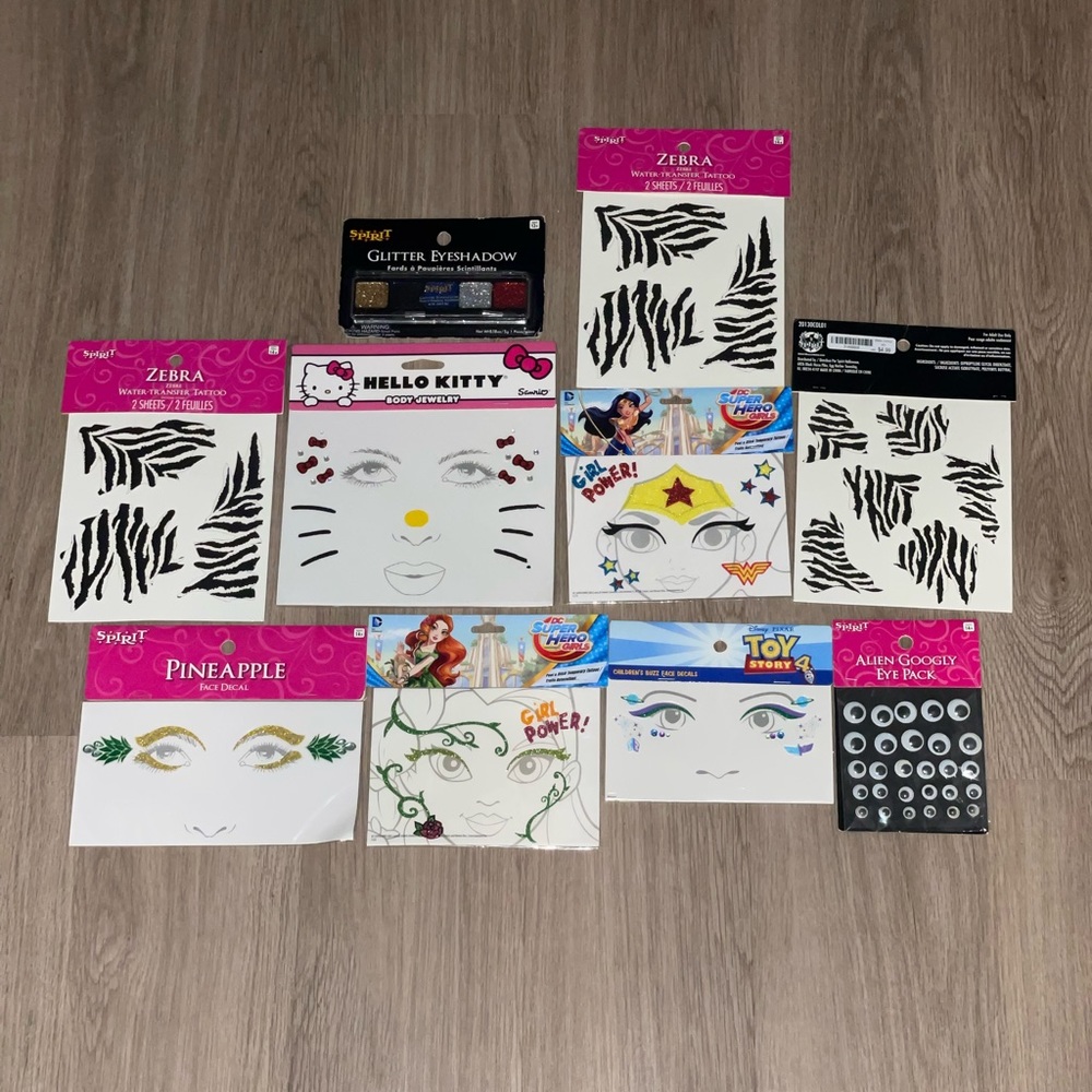 Halloween Accessories Lot Of 10 NWT